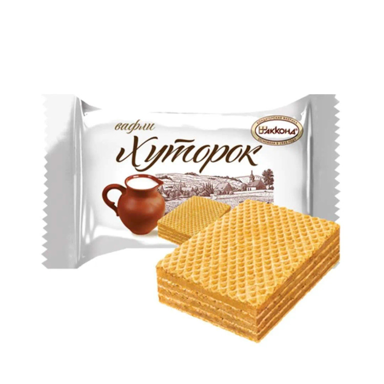 ویفر روسی ساده شیری زیموپوک پاکتی آکوند( 500gr)