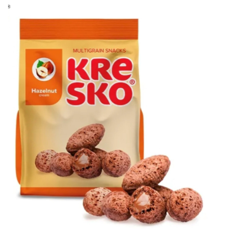 کوکی چند غلات کرسکو با مغز کرم فندقیabk(170 گرمی)