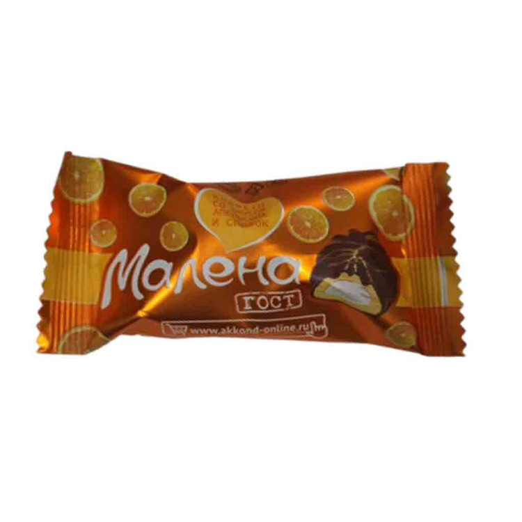 شکلات روسی مونها (moneha)پرتقالی آکوند