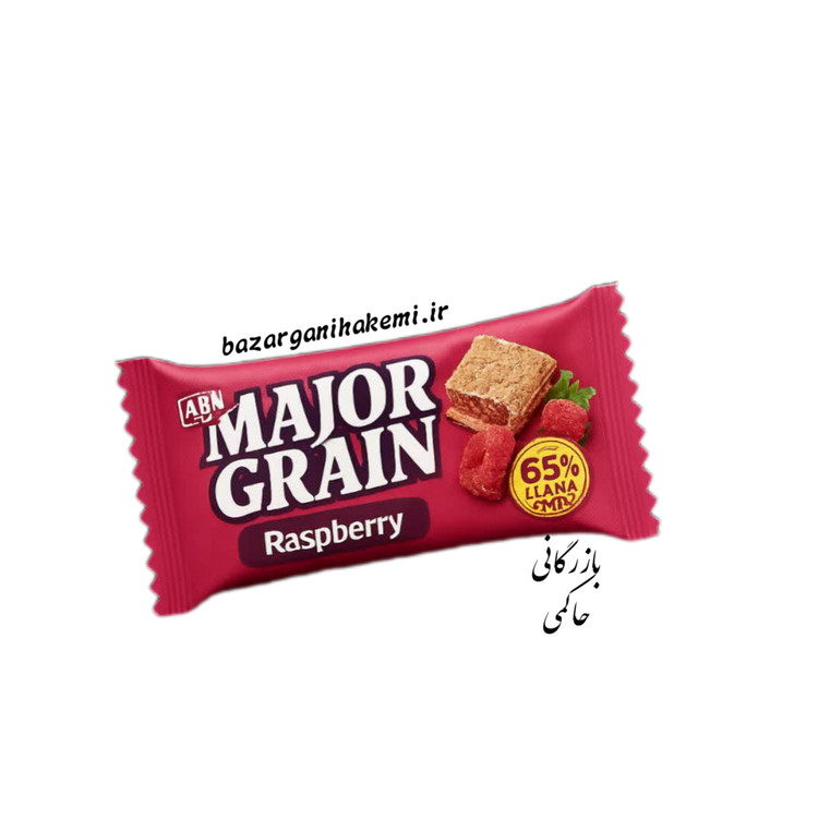 غلات بار ماجورگرین طعم تمشک(40gr)abk