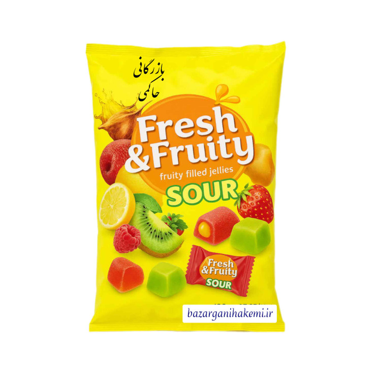 شکلات پاستیلی فِرِش فروتی واول 1kg