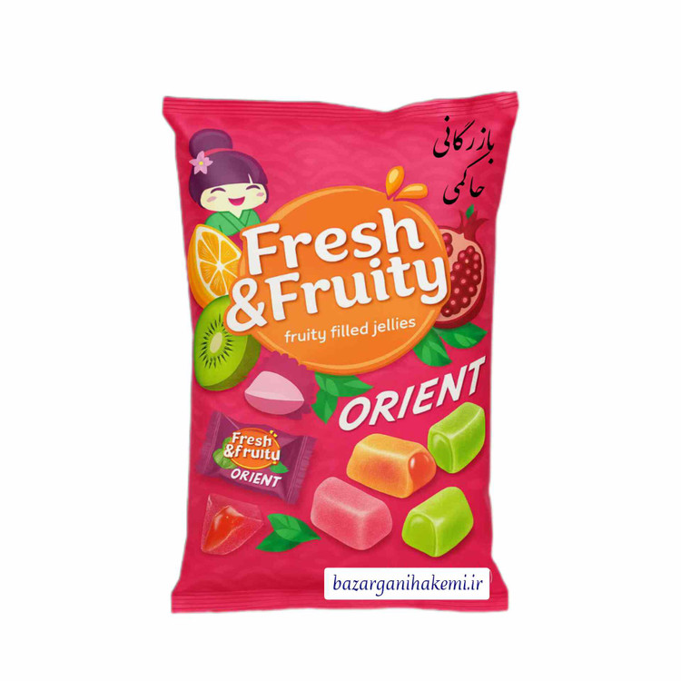 شکلات پاستیلی فِرِش فروتی واول 1kg
