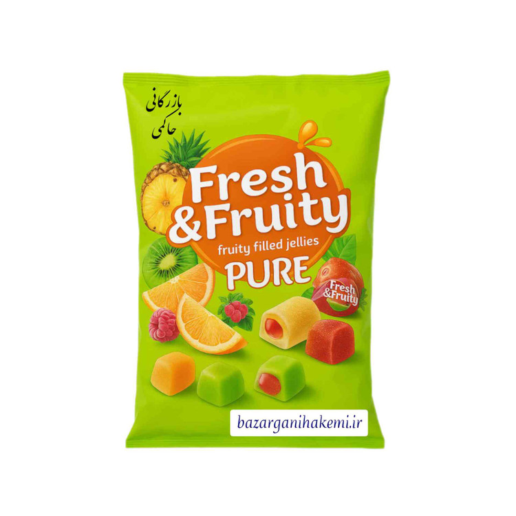 شکلات پاستیلی فِرِش فروتی واول 1kg