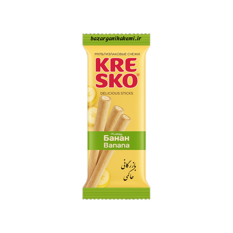کوکی قلمی کرسکو abk با مغز کرم موزی 40gr