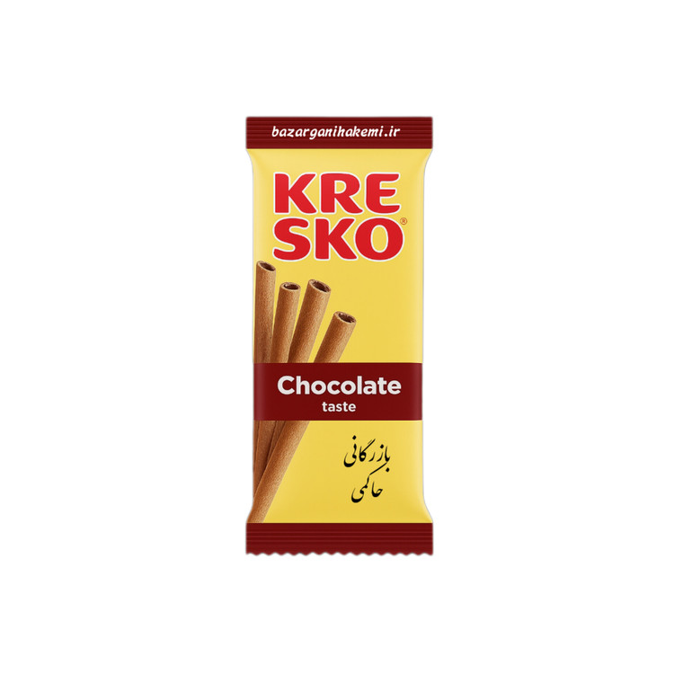 کوکی قلمی کرسکو abk با مغز کرم شکلاتی 40gr