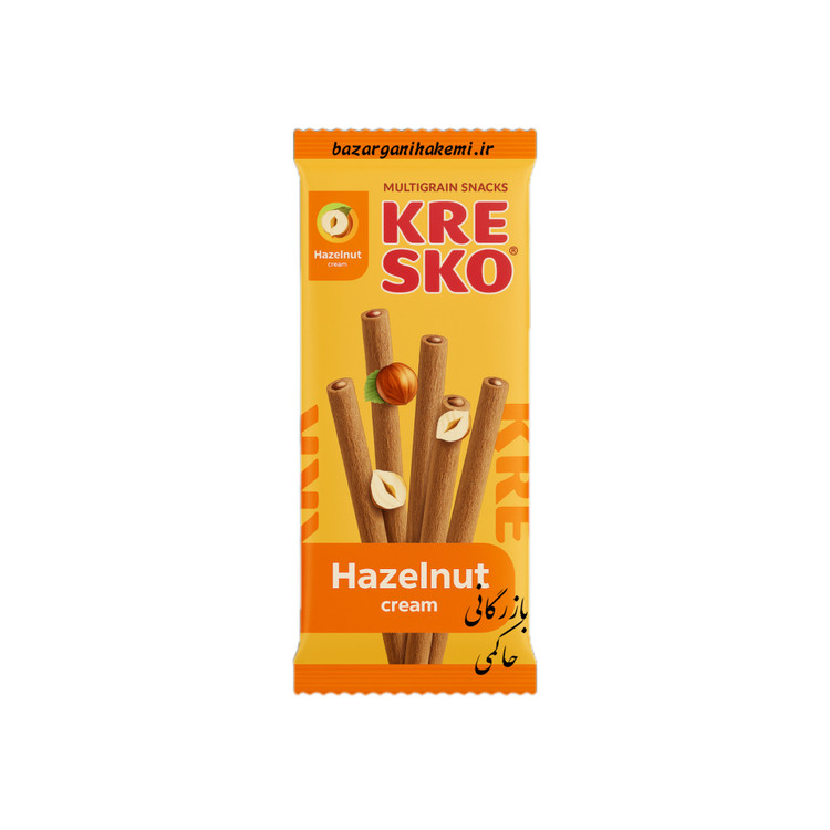 کوکی قلمی کرسکو با مغز کرم فندقیabk(۱۴۰ گرمی)