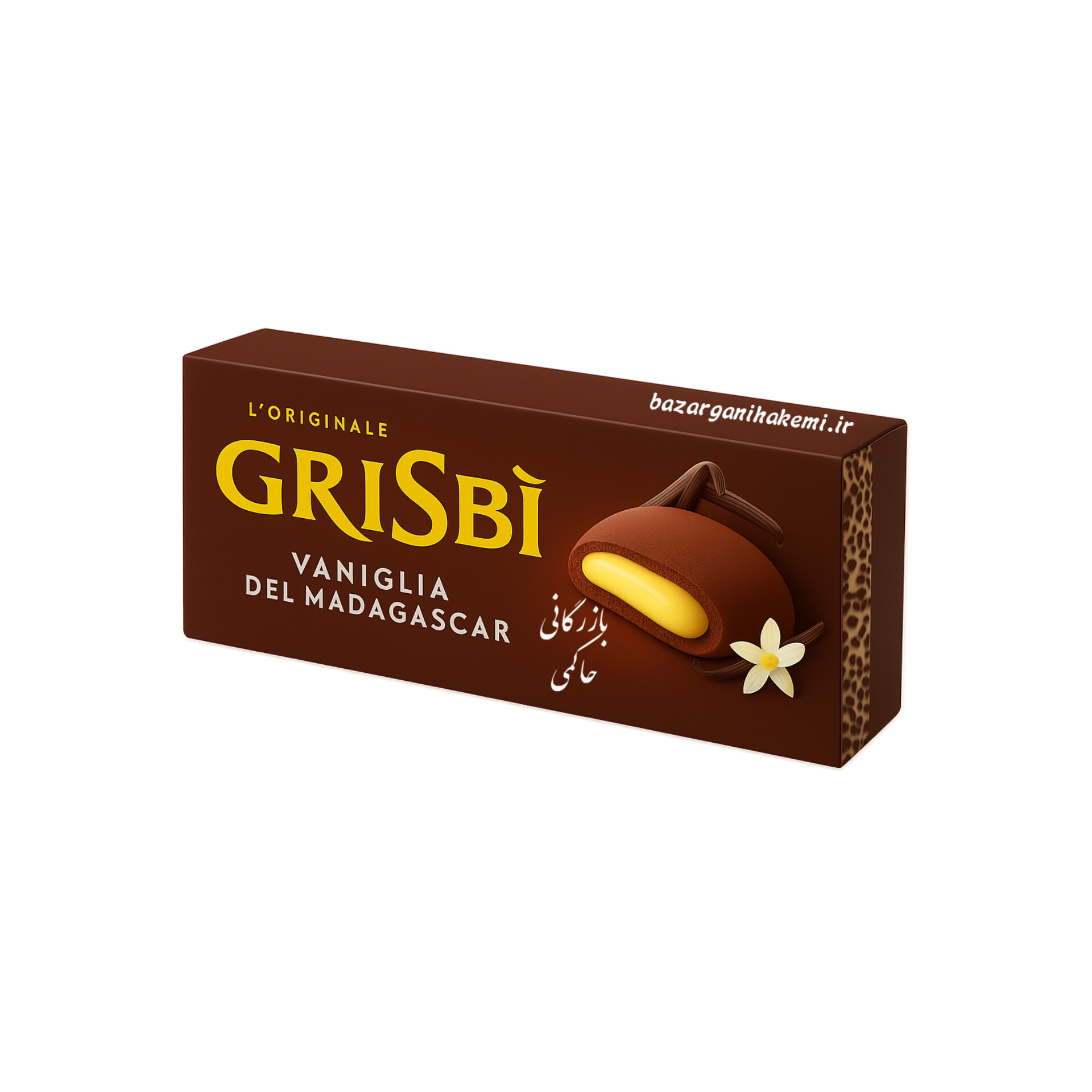 کوکی شکلاتی گریسبی ویچنزی وانیلی 135 گرم