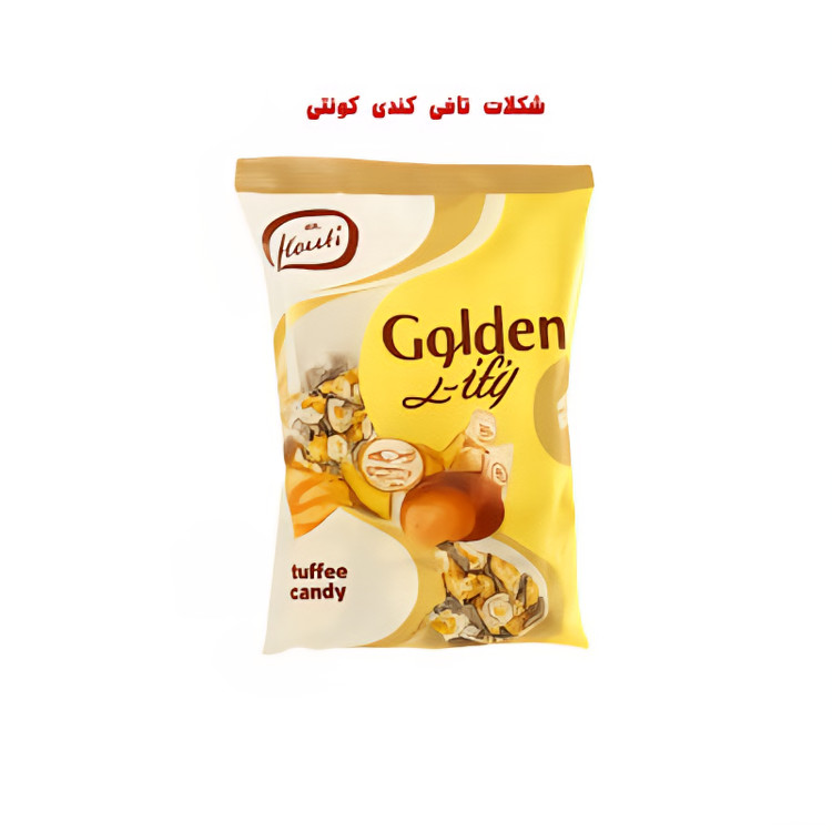 شکلات تافی کندی کونتی Konti با مغز کارملی شیری یک کیلویی
