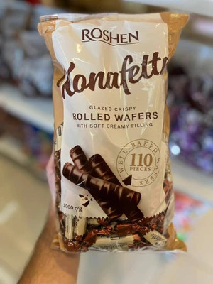 شکلات کانفت رولی روشن